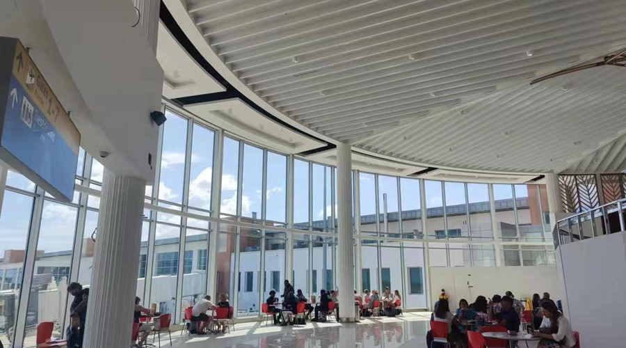 牙買加機(jī)場選擇飾紀(jì)上品GRG構(gòu)件,只要產(chǎn)品足夠好距離不是問題