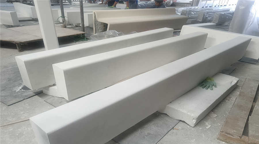 浙江口袋公園-飾紀上品園林景觀GRC坐凳項目