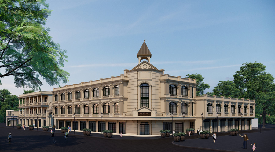 珠海唐家灣留學(xué)文化館GRC構(gòu)件項目 珠海唐家灣留學(xué)文化館GRC構(gòu)件項目