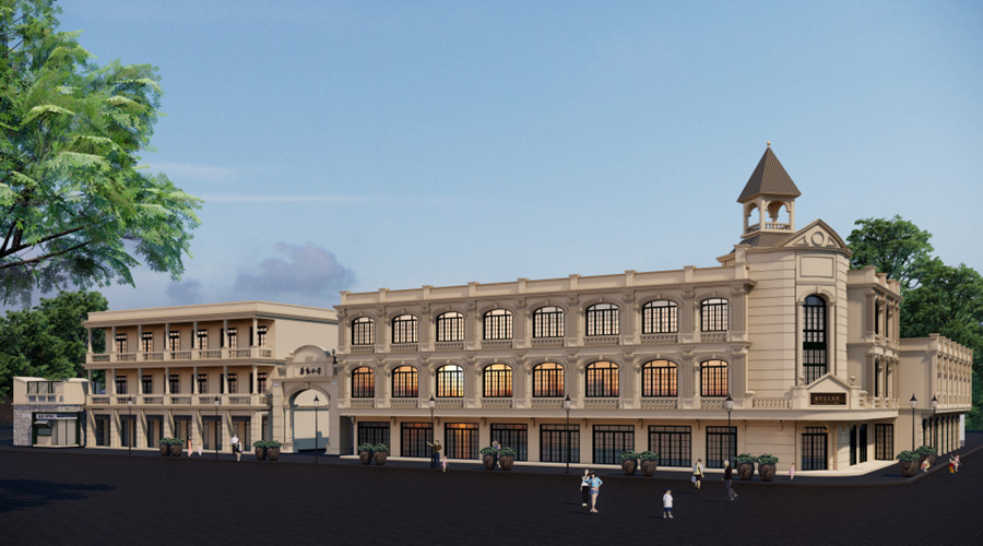 珠海唐家灣留學(xué)文化館GRC構(gòu)件項目 珠海唐家灣留學(xué)文化館GRC構(gòu)件項目