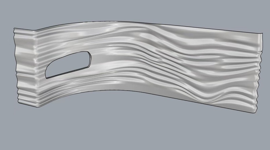 湖南長沙會所GRG波浪板背景墻工程案例 湖南長沙會所GRG波浪板背景墻工程案例