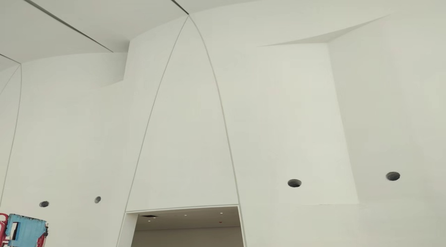 廣州外貿博物館GRG材料造型完工落地