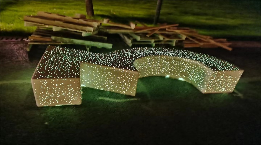 湖南長沙GRC透光坐凳 湖南長沙GRC透光坐凳