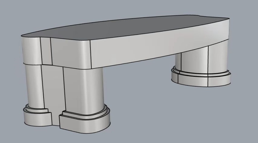 三亞超級(jí)地中海售樓部GRG門頭造型 三亞超級(jí)地中海售樓部GRG門頭造型