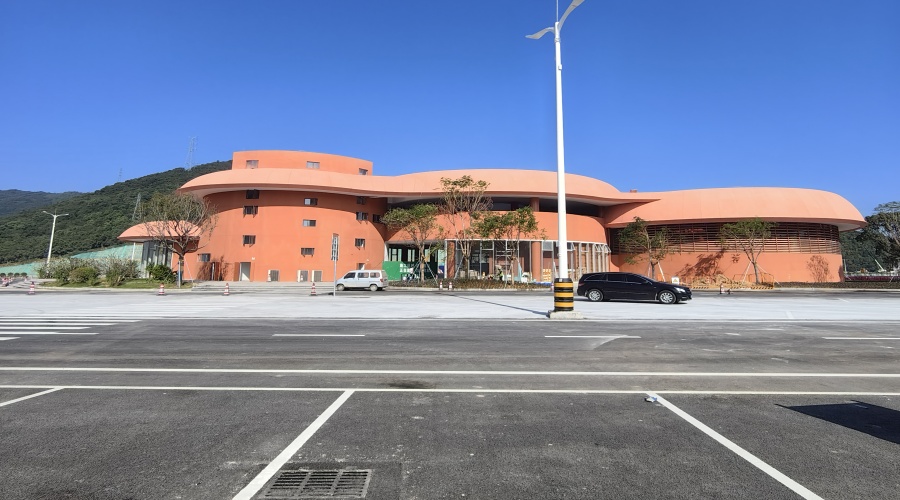 深圳陶河服務區(qū)GRC幕墻板 深圳陶河服務區(qū)GRC幕墻板