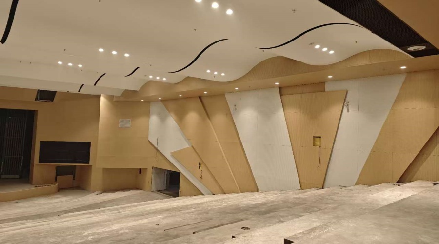 重慶養和教育報告廳GRG吊頂工程案例