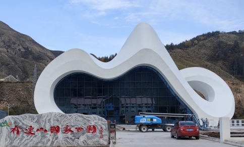 GRC構(gòu)件門頭造型