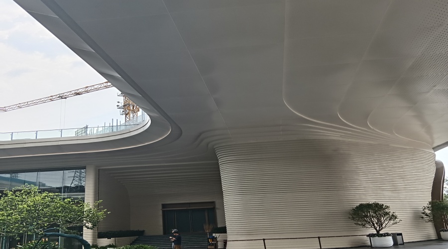 UHPC幕墻花缽造型