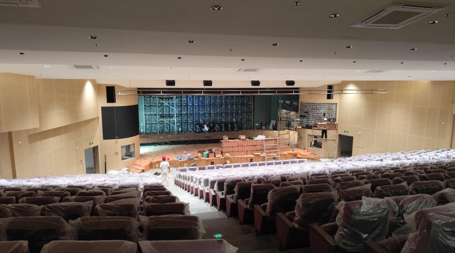 廣州黃埔會元中學(xué)GRG報告廳造型 廣州黃埔會元中學(xué)GRG報告廳造型