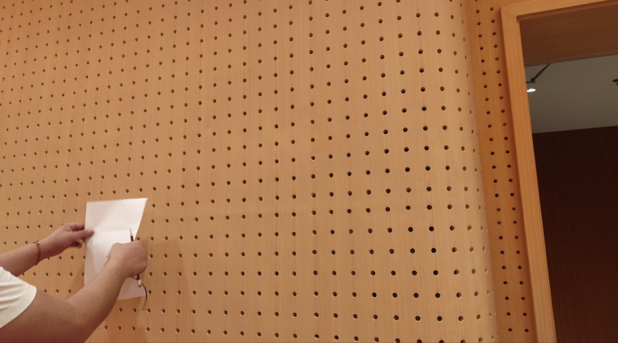 深圳坪山實(shí)驗(yàn)學(xué)校GRG報(bào)告廳穿孔板工程案例