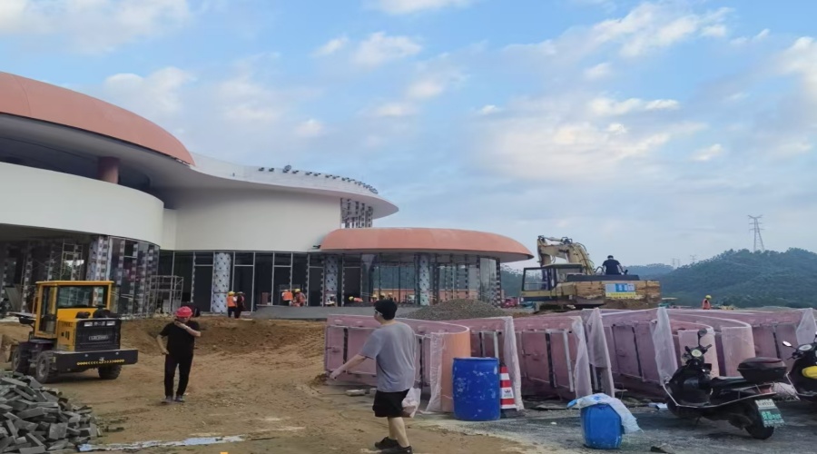 GRC構件安裝工藝