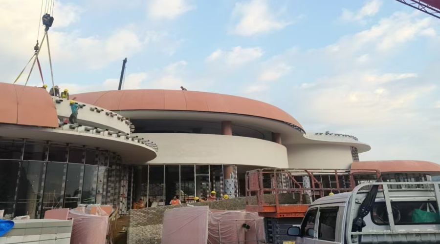 GRC構件安裝工藝